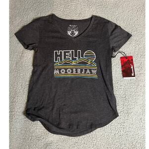 Moosejaw "Hello Moosejaw" tee shirt XS NWT ( B150238)